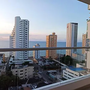 Acogedor Apto Con Vista Al Mar Cartagena